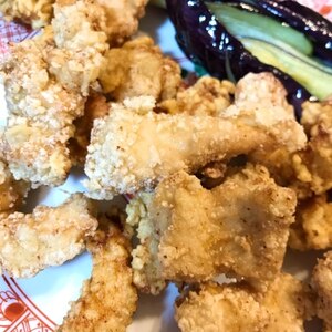 カリカリ！ホロホロ！！鶏むね肉の唐揚げ